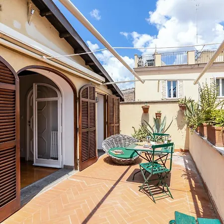 As Feel - Librari Penthouse With Terrace * Rome