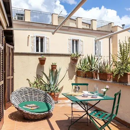 Apartment As Feel - Librari Penthouse With Terrace Rome